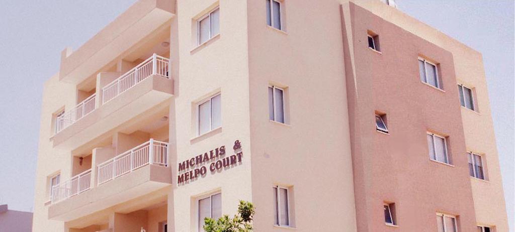 Melpo Court Apartment Geroskipou Exterior foto